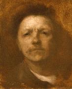 Eugene Carriere, Self portrait
